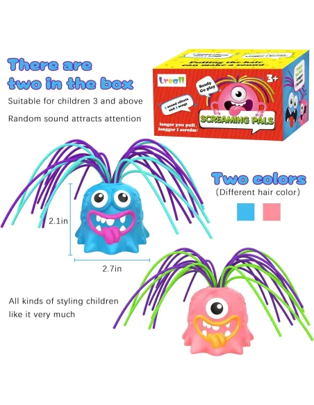 Jucarie Hair Pulling-Monster Stress