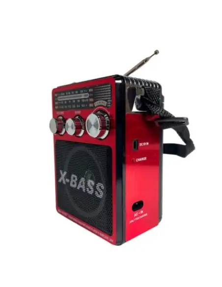 Radio multifunctional dotat cu lanterna Waxiba