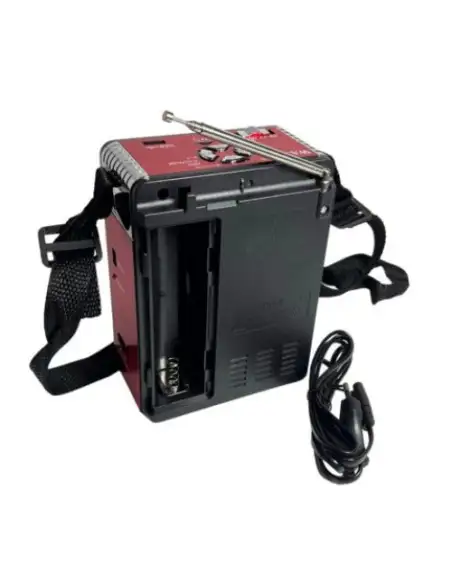 Radio multifunctional dotat cu lanterna Waxiba