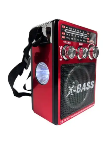 Radio multifunctional dotat cu lanterna Waxiba