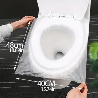 Set 50 x Protectii igienice pentru colac de toaleta