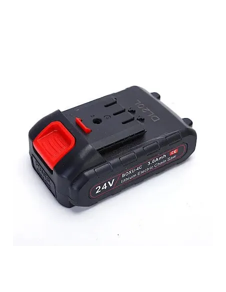Acumulator Li-ion 24v,6500 mAh, mufa incarcare verticala pentru motocoasa 3 pini