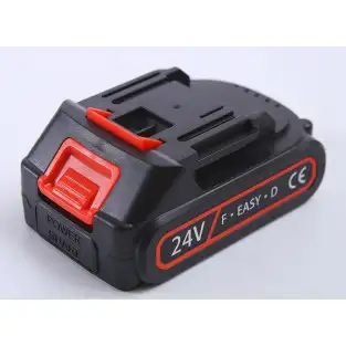 Acumulator Li-ion 24v minifierastru, 2 pini, 6500 mAh, mufa incarcare laterala, universal