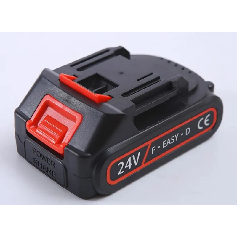 Acumulator Li-ion 24v minifierastru, 2 pini, 6500 mAh, mufa incarcare laterala, universal