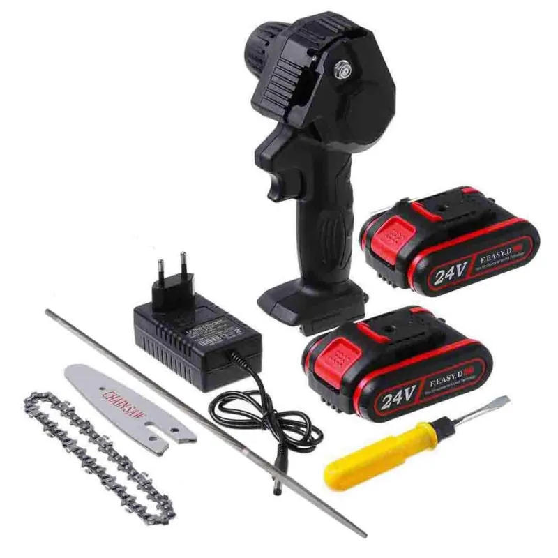 Mini fierastrau electric cu acumulator inclus