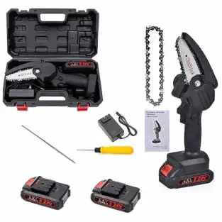 Mini fierastrau electric cu acumulator inclus