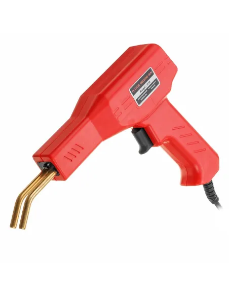 Pistol de lipit si sudat plastic , 50w  + 200 sarmulite ondulate + Cutie transport CADOU