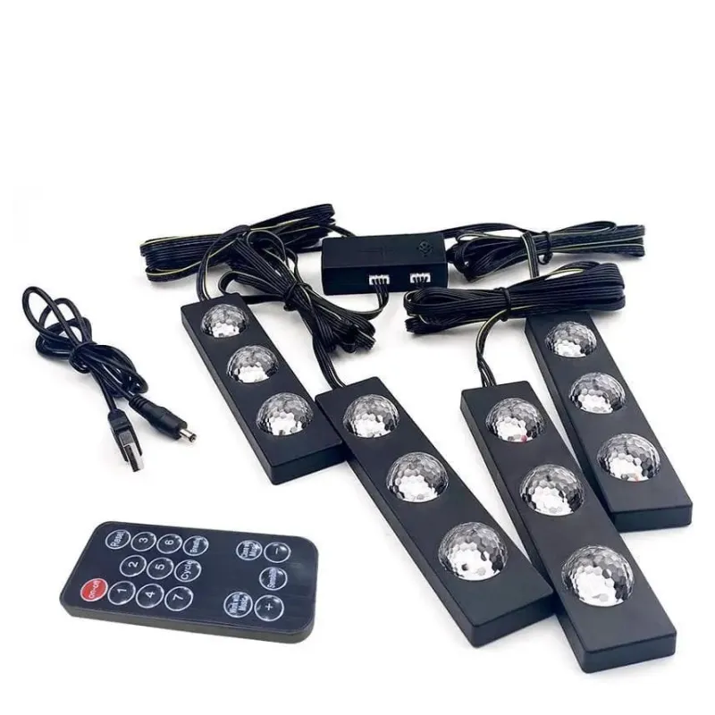 Lumina auto Starlight RGB 12 LED-uri,USB