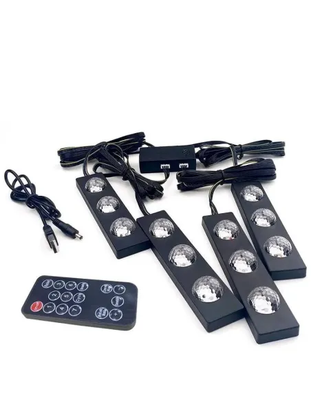 Lumina auto Starlight RGB 12 LED-uri,USB