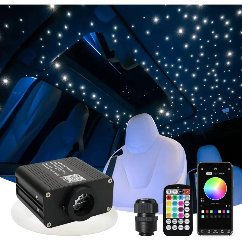 Kit fibră optică plafoniere , 300 fire,