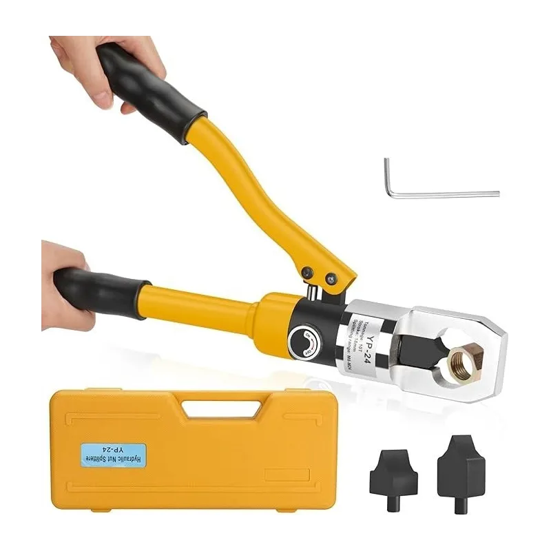 Presa hidraulica pentru taiat piulite