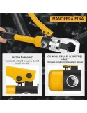 Presa hidraulica pentru taiat piulite