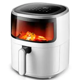 Friteuza Digitala ,air fryer RAF 6L, control tactil, cu functie aircrisp