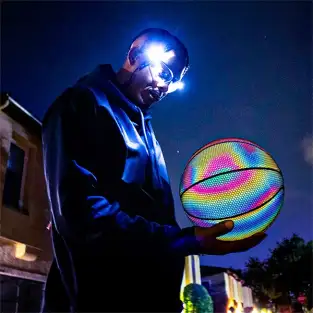 Minge de baschet cu reflexie holografica 2