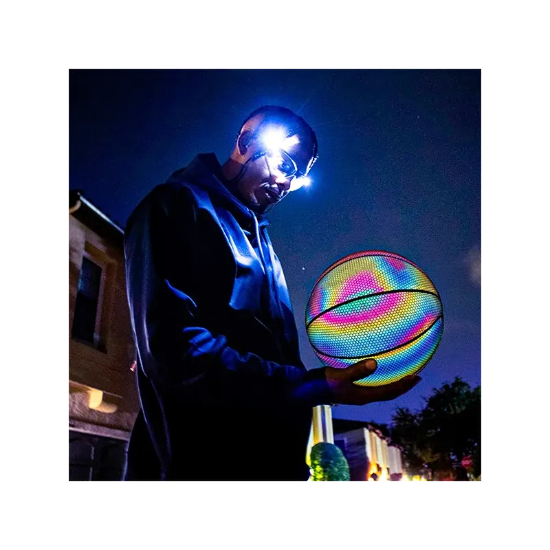 Minge de baschet cu reflexie holografica