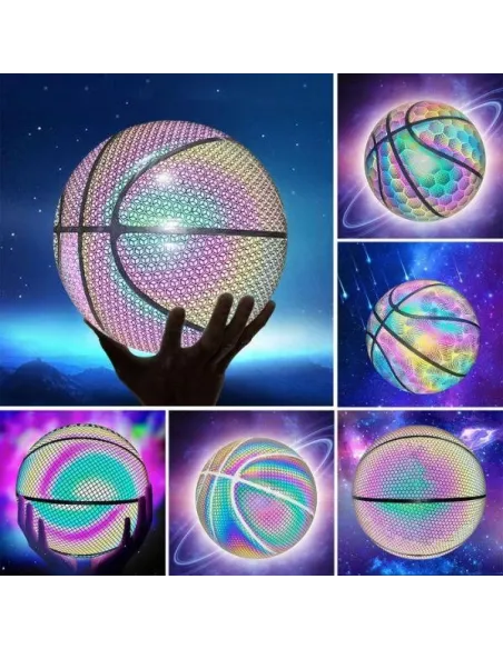 Minge de baschet cu reflexie holografica