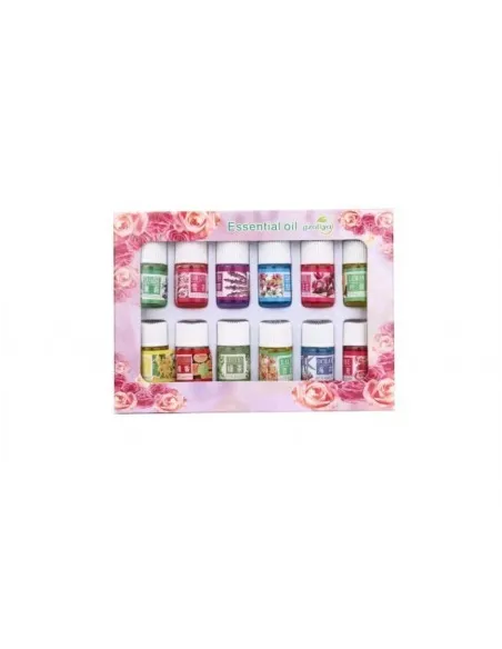 Set uleiuri parfumate 1+1 pentru umidificator si spa diverse arome 12x 3ml