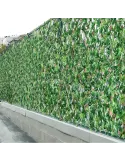 Gard artificial DELUXE cu frunze de Photinia, 160x100cm, posibilitate de extindere pana la 40x230cm