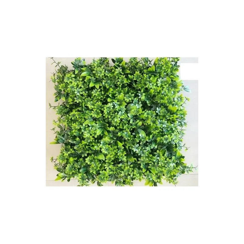 Panou cu frunze luxuriant, artificial 50x50cm