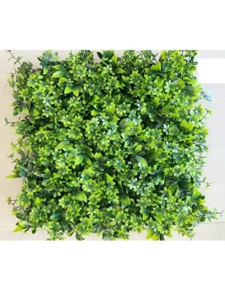 Panou cu frunze luxuriant, artificial 50x50cm