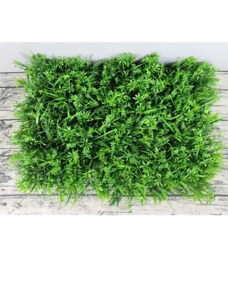 Panou cu gazon asortat luxuriant, artificial 40x60cm