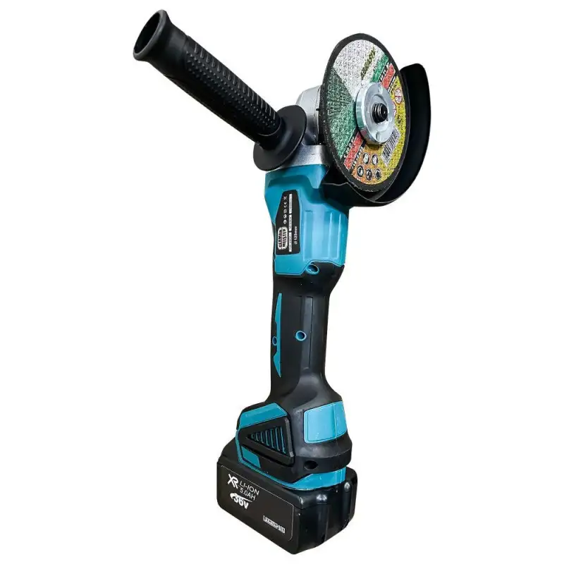 Polizor unghiular, flex cu 2 acumulatori 36V, 8000 mah