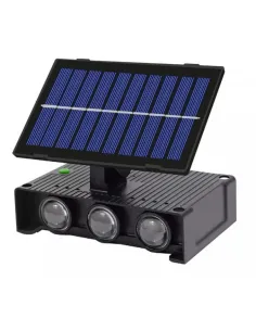 Lampa solara cu 6 LED-uri bidirectionala, lumina calda 2