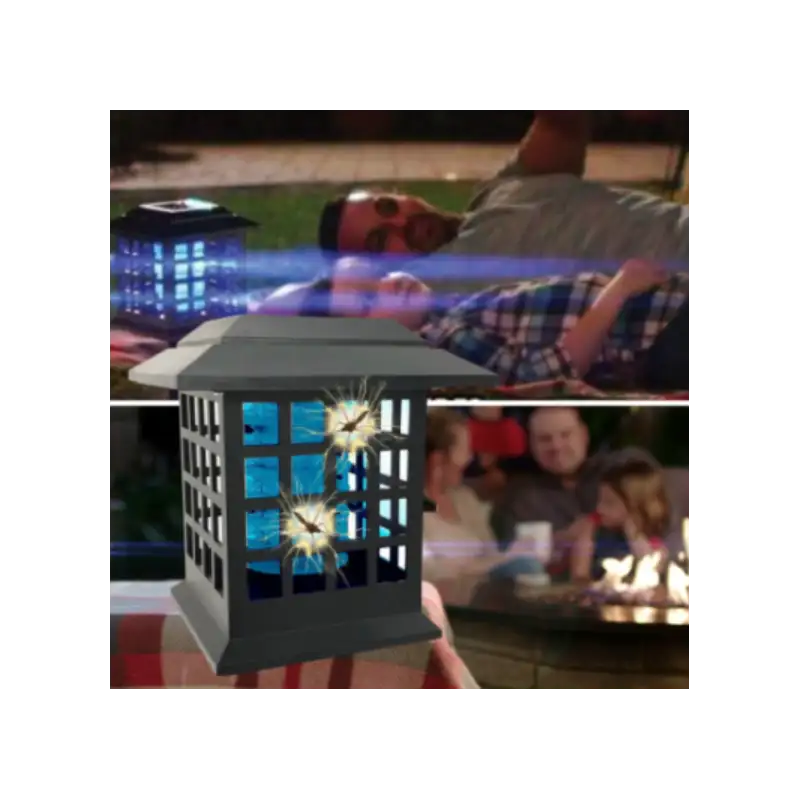 Lampa Solara LED și lumină UV anti insecte Monster zapper