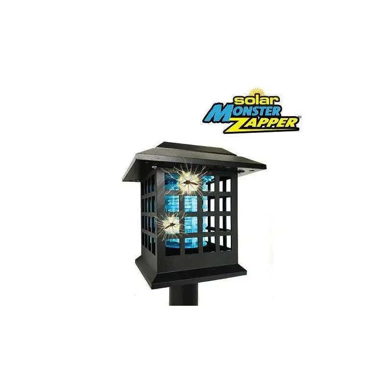 Lampa Solara LED și lumină UV anti insecte Monster zapper