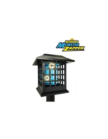 Lampa Solara LED și lumină UV anti insecte Monster zapper