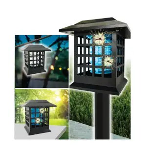 Lampa Solara LED și lumină UV anti insecte Monster zapper