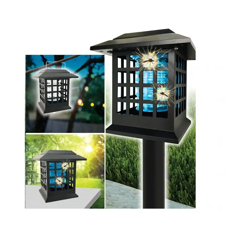 Lampa Solara LED și lumină UV anti insecte Monster zapper