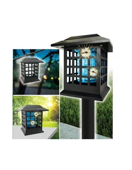 Lampa Solara LED și lumină UV anti insecte Monster zapper