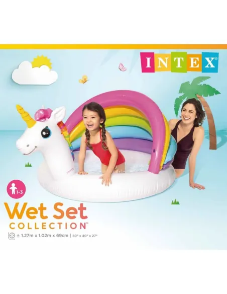 Piscina gonflabila pentru copii , model unicorn