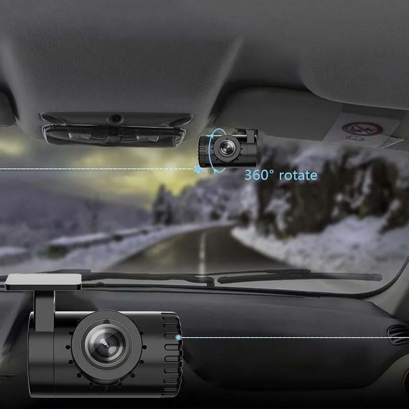 Camera auto DVR mini F20 ,720P,MicroSD, functie ADAS , conexiune USB