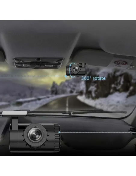 Camera auto DVR mini F20 ,720P,MicroSD, functie ADAS , conexiune USB