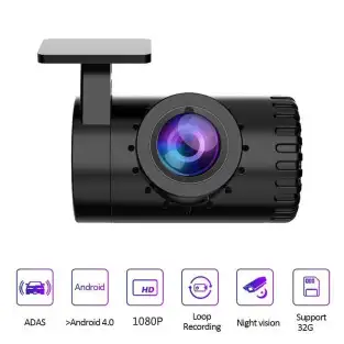 Camera auto DVR mini F20 ,720P,MicroSD, functie ADAS , conexiune USB 2