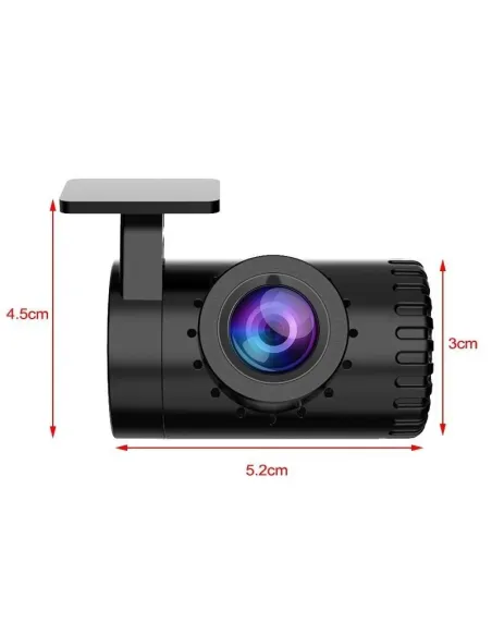 Camera auto DVR mini F20 ,720P,MicroSD, functie ADAS , conexiune USB