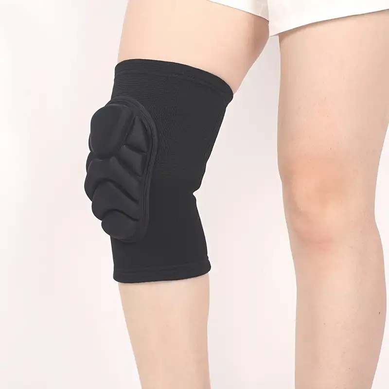 Set 2 x Genunchiere elastice pentru sport culoare negru