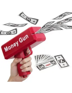 Pistol Supreme Money Gun, jucarie interactiva de aruncat bani