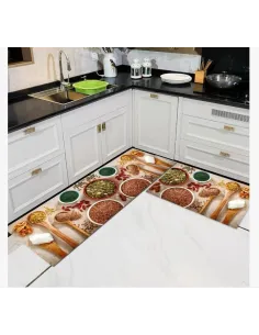 Set 2 x covoare de bucatarie, antiderapante 50x120 cm,50x60cm