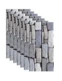 Set 10 x tapet autoadeziv decorativ 30x60 model caramida gri
