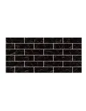 Set 10 x tapet autoadeziv decorativ 30x60 model caramida neagra