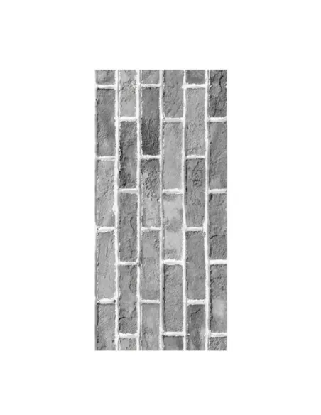 Set 10 x tapet autoadeziv decorativ 30x60 model caramida gri-alb