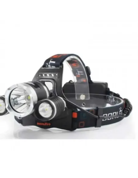 Lanterna de cap 3 x Led Cree XML, T6, frontala
