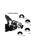 Lanterna de cap 3 x Led Cree XML, T6, frontala