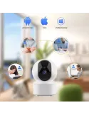 Camera supraveghere 360, , Wi-Fi, IP44, HD, 2 MP, Jortan JT-8183