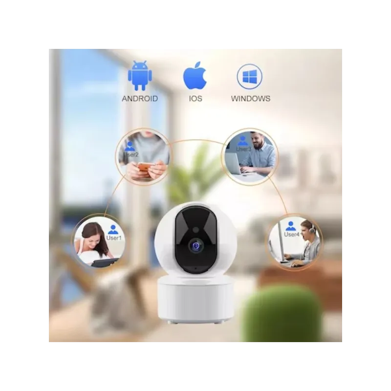 Camera supraveghere 360, , Wi-Fi, IP44, HD, 2 MP, Jortan JT-8183