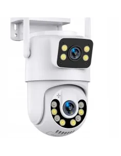 Camera video dubla 360 WiFi , Jortan 6MP, JTZ-9697 + CARD 32 GB 2