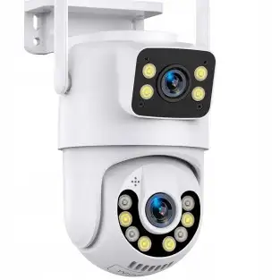 Camera video dubla 360 WiFi , Jortan 6MP, JTZ-9697 + CARD 32 GB 2